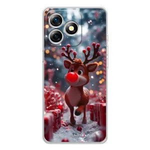 Чехол с принтом «Олень среди подарков» для Ulefone Note 18 Pro