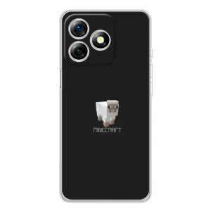 Чохол Майнкрафт на Ulefone Note 18 Pro (AlphaPrint) Minecraft (Овечка Майнкрафт)