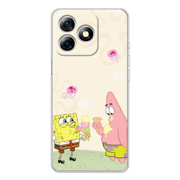 Чехол с принтом «Патрик и Боб» для Ulefone Note 18 Pro