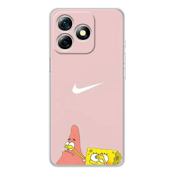 Чехол с принтом «Патрик и Губка» для Ulefone Note 18 Pro