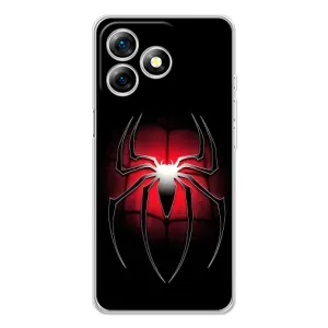 Чехол с человеком пауком для Ulefone Note 18 Pro - (AlphaPrint)