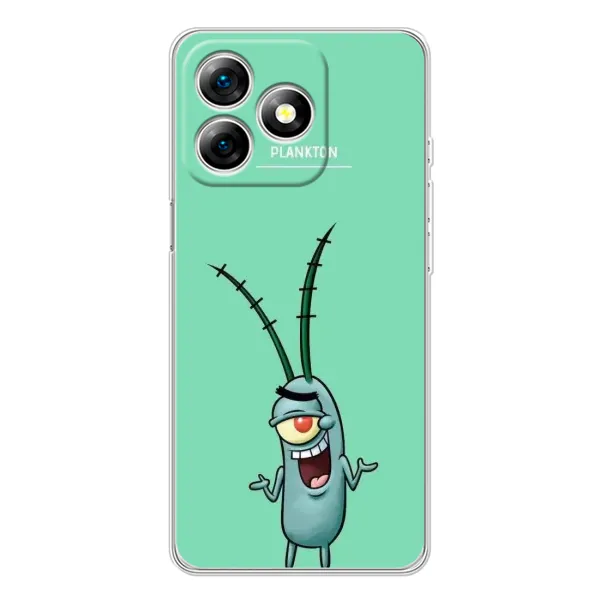 Чехол с принтом «Персонаж Планктон» для Ulefone Note 18 Pro