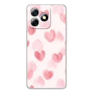 Чехол с розовым рисунком для Ulefone Note 18 Pro