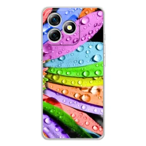 Чехлы (ART) Цветы на Ulefone Note 18 Pro (VPrint) (Семицветик)