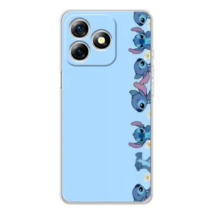 Чехол с принтом Стич на Ulefone Note 18 Pro (Стич фон)