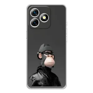 Чехлы с Обезьянами NFT для Ulefone Note 18 Pro (AlphaPrint) (стильная обезьяна NFT)