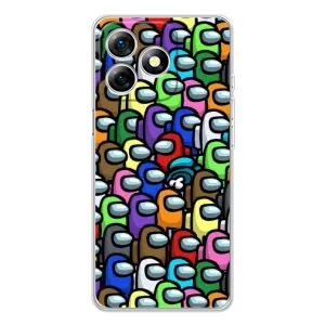 Чехол Амонг Ас для Ulefone Note 18 Pro (AlphaPrint) (Убит)