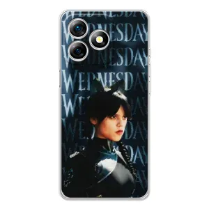 Чохли Венсдей на Ulefone Note 18 Pro Уенсдей (AlphaPrint) (Венздей кішка)