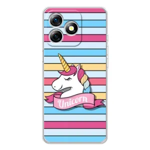 Чохол для Нот 18 Про - (Єдинорожки - Новинки) (AlphaPrint) (Unicorn)