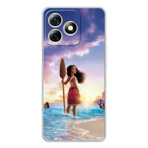 Чехол с принтом «Моана с веслом» для Ulefone Note 18 Pro