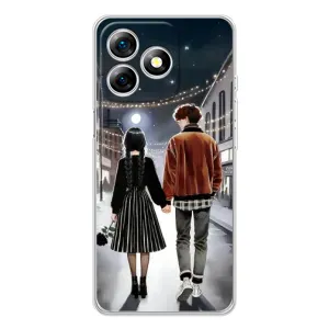Чехол с принтом «Уэнздей и Тайлер» для Ulefone Note 18 Pro