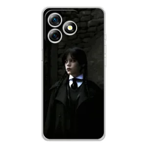 Чехол с принтом «Темный стиль Уэнздей» для Ulefone Note 18 Pro