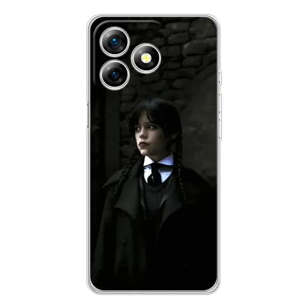 Чехол с принтом «Темный стиль Уэнздей» для Ulefone Note 18 Pro
