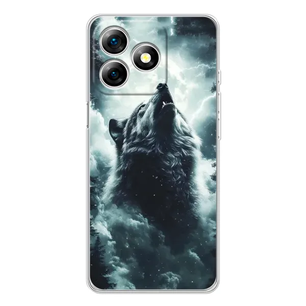 Чохол з принтом «Вовк у хмарах» для Ulefone Note 18 Pro Чохол з принтом «Вовк у хмарах» для Ulefone Note 18 Pro