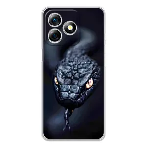 Чохол з принтом «Чорна змія» для Ulefone Note 18 Pro