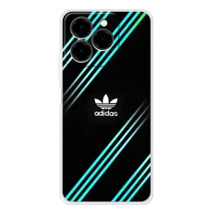 Чехлы Адидас для Ulefone Note 20 Pro (AlphaPrint) (Адидас с полосами)