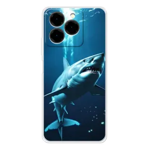 Чохол з принтом «Акула під водою» для Ulefone Note 20 Pro