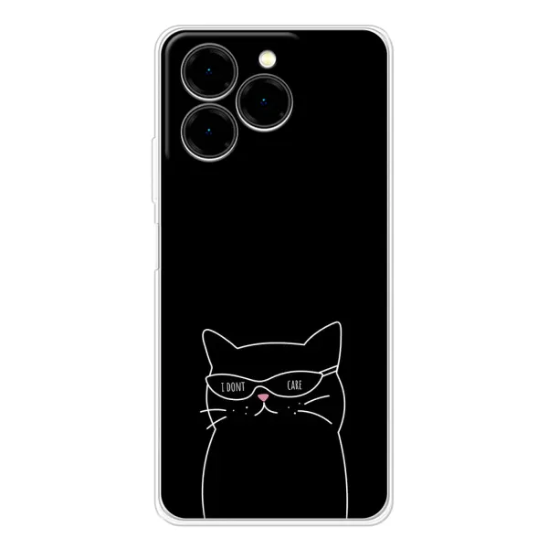 Чохол з принтом «Байдужий кіт» для Ulefone Note 20 Pro Чохол з принтом «Байдужий кіт» для Ulefone Note 20 Pro