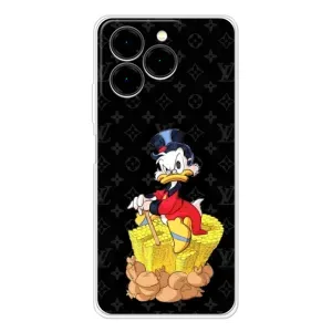 Чехли для Ulefone Note 20 Pro - Скрудж МакДак Louis Vuitton (PREMIUMPrint) (Богатство Макдака)