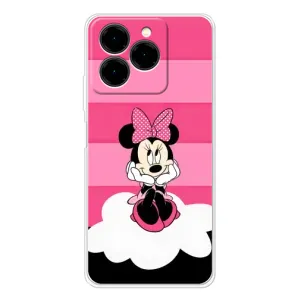 Эксклюзивный чехол для Ulefone Note 20 Pro (AlphaPrint - Мультяшные) (Девочка Maus)