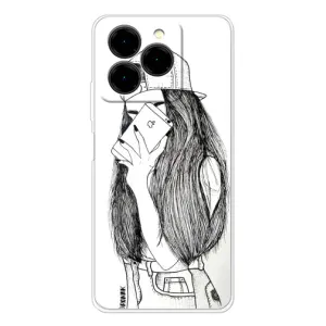 Чехол с принтом «Фото девочки» для Ulefone Note 20 Pro
