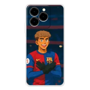 Чехол с принтом «Футболист Ямаль» для Ulefone Note 20 Pro