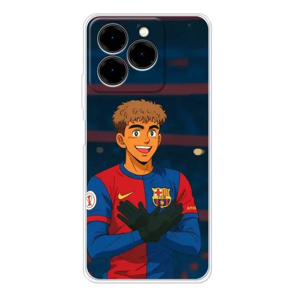 Чехол с принтом «Футболист Ямаль» для Ulefone Note 20 Pro