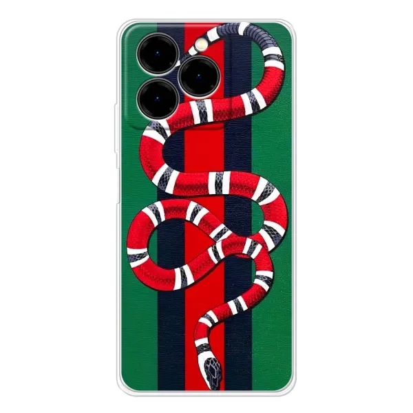 Чехол с принтом «Gucci змия» для Ulefone Note 20 Pro