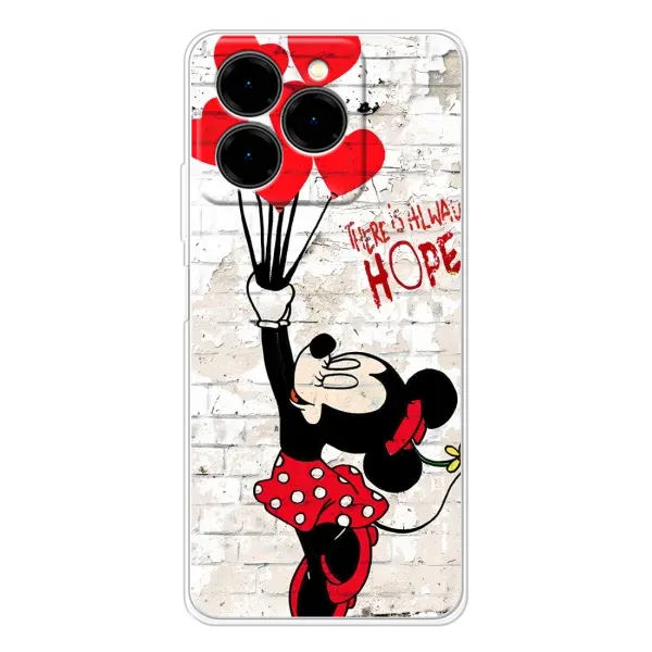 Чехол с принтом «Heart Minni» для Ulefone Note 20 Pro Чехол с принтом «Heart Minni» для Ulefone Note 20 Pro