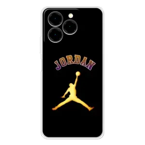 Чехлы для Ulefone Note 20 Pro - с картинкой JORDAN (AlphaPrint) (Jordan Gold)