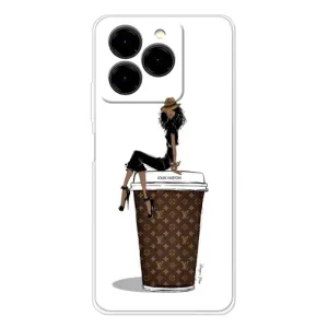Чохли Луі Вітон для Ulefone Note 20 Pro (AlphaPrint - LOUIS VUITTON) (кава LOUIS VUITTON)