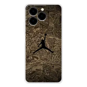 Чехлы для Ulefone Note 20 Pro - с картинкой JORDAN (AlphaPrint) (Logo Jordan)
