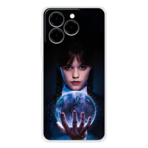 Чехол с принтом «Магическая сфера Уэнздей» для Ulefone Note 20 Pro