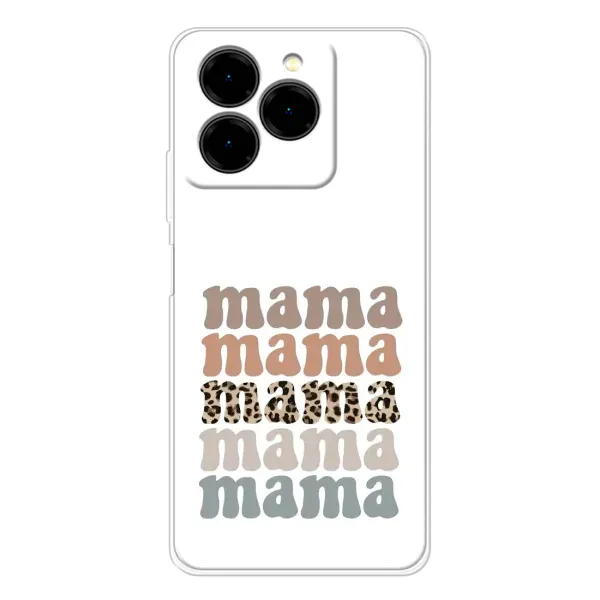 Чохол з принтом «Текстовий колаж мама» для Ulefone Note 20 Pro Чохол з принтом «Текстовий колаж мама» для Ulefone Note 20 Pro