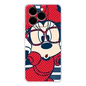 Эксклюзивный чехол для Ulefone Note 20 Pro (AlphaPrint - Мультяшные) (Маус в очках)