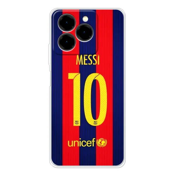 Чехол с принтом «Messi Barca 10» для Ulefone Note 20 Pro Чехол с принтом «Messi Barca 10» для Ulefone Note 20 Pro