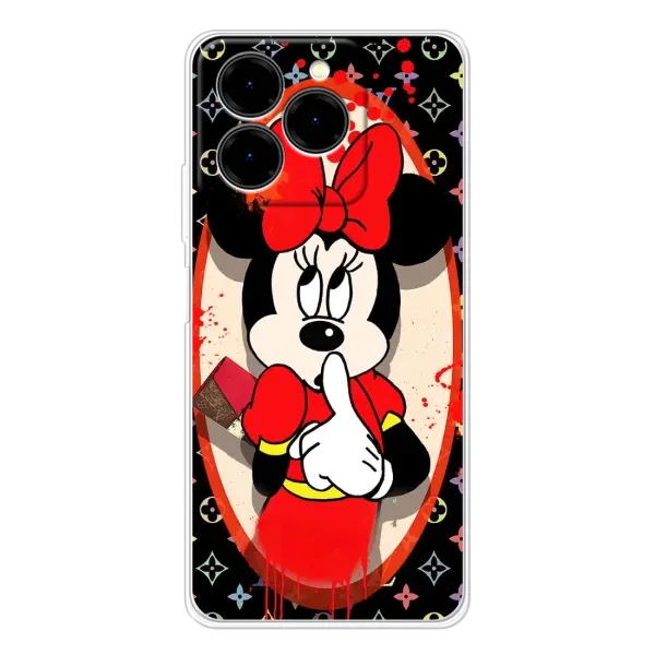 Чехол с принтом «Минни Маус ЛВ» для Ulefone Note 20 Pro Чехол с принтом «Минни Маус ЛВ» для Ulefone Note 20 Pro