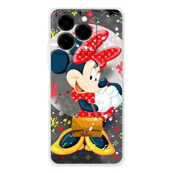 Чехол с принтом «Minni с бантиком» для Ulefone Note 20 Pro Чехол с принтом «Minni с бантиком» для Ulefone Note 20 Pro
