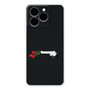 Чехлы (ART) Цветы на Ulefone Note 20 Pro (VPrint) (Неожиданные цветы)