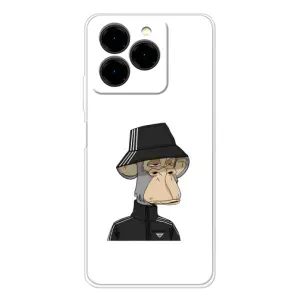 Чехлы с Обезьянами NFT для Ulefone Note 20 Pro (AlphaPrint) (обезьяна NFT Adidas)