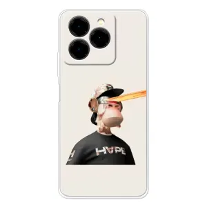 Чехлы с Обезьянами NFT для Ulefone Note 20 Pro (AlphaPrint) (обезьяна NFT в очках)