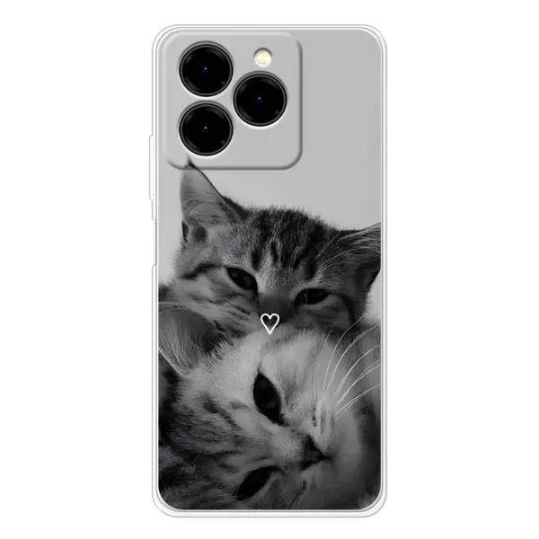 Чохол з принтом «Пара котів» для Ulefone Note 20 Pro Чохол з принтом «Пара котів» для Ulefone Note 20 Pro