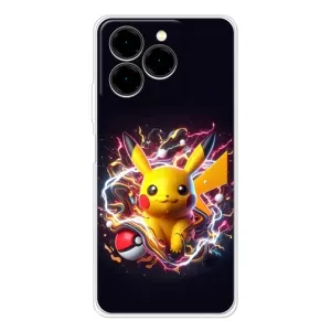 Чехол с принтом «Пикачу с мячом» для Ulefone Note 20 Pro