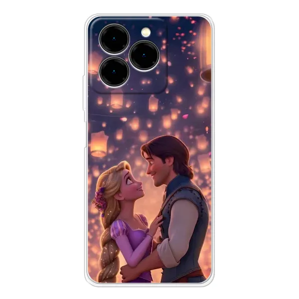 Чехол с принтом «Принцесса и принц» для Ulefone Note 20 Pro