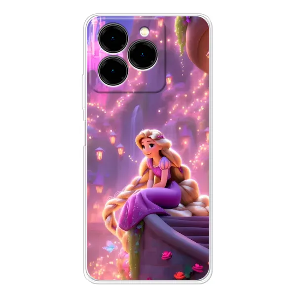 Чехол с принтом «Рапунцель в замке» для Ulefone Note 20 Pro