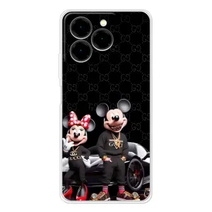 Чехол Disney Mouse Ulefone Note 20 Pro (PREMIUMPrint) (Семья Маусов)