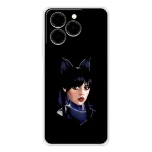 Чехлы Венсдей на Ulefone Note 20 Pro Уэнсдей (AlphaPrint)