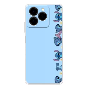 Чехол с принтом Стич на Ulefone Note 20 Pro (Стич фон)