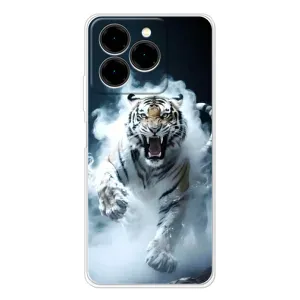 Чохол з принтом «Білий тигр у диму» для Ulefone Note 20 Pro