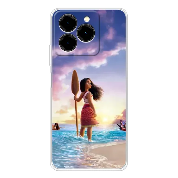 Чехол с принтом «Моана с веслом» для Ulefone Note 20 Pro Чехол с принтом «Моана с веслом» для Ulefone Note 20 Pro